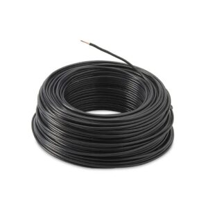 Cable IUSA THW-LS/THHW-LS calibre 10 AWG negro — rollo de 100 m