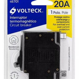 Interruptor Termomagnetico 1 Polo 20 Amper