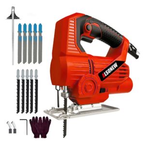 Sierra caladora Pro Speed de 800 W con entrada SDS y 16 accesorios