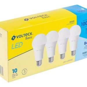 Paquete de cuatro lámparas LED A22 de 16 W — luz de día