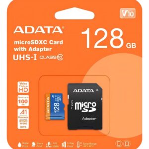 Tarjeta microSD clase 10 de 128 GB